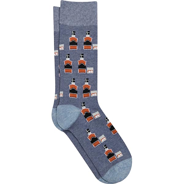 Egara Men's Socks 1-Pair Blue - Size: One Size