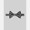 Pronto Uomo Metallic Chrysanthemum Bosco Pre-Tied Bow Tie