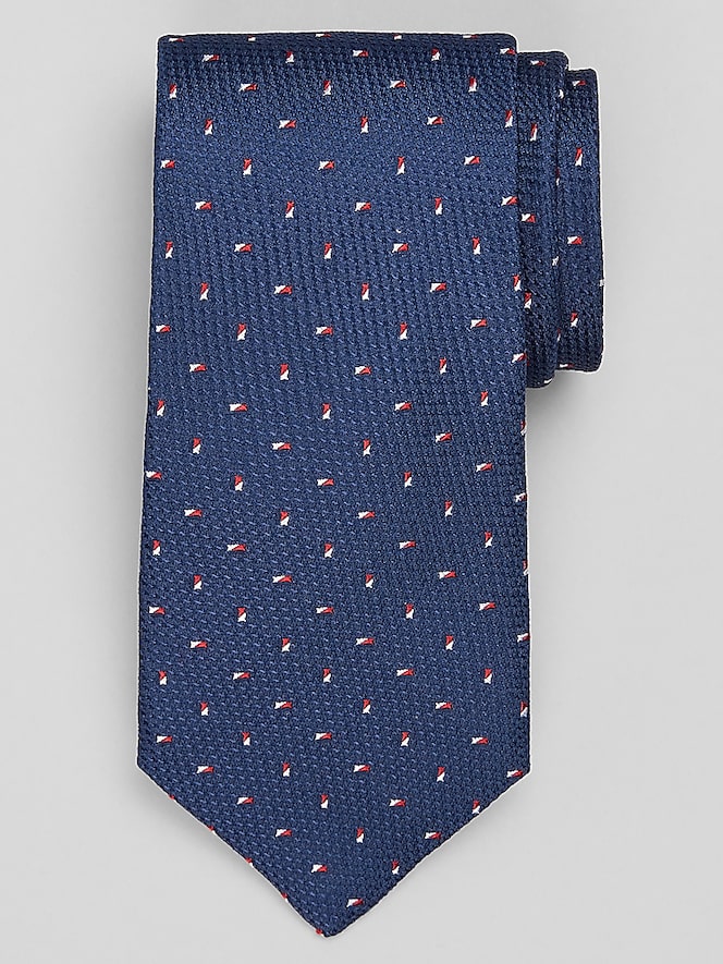 Joseph Abboud Textured Ground Mini Neat Tie