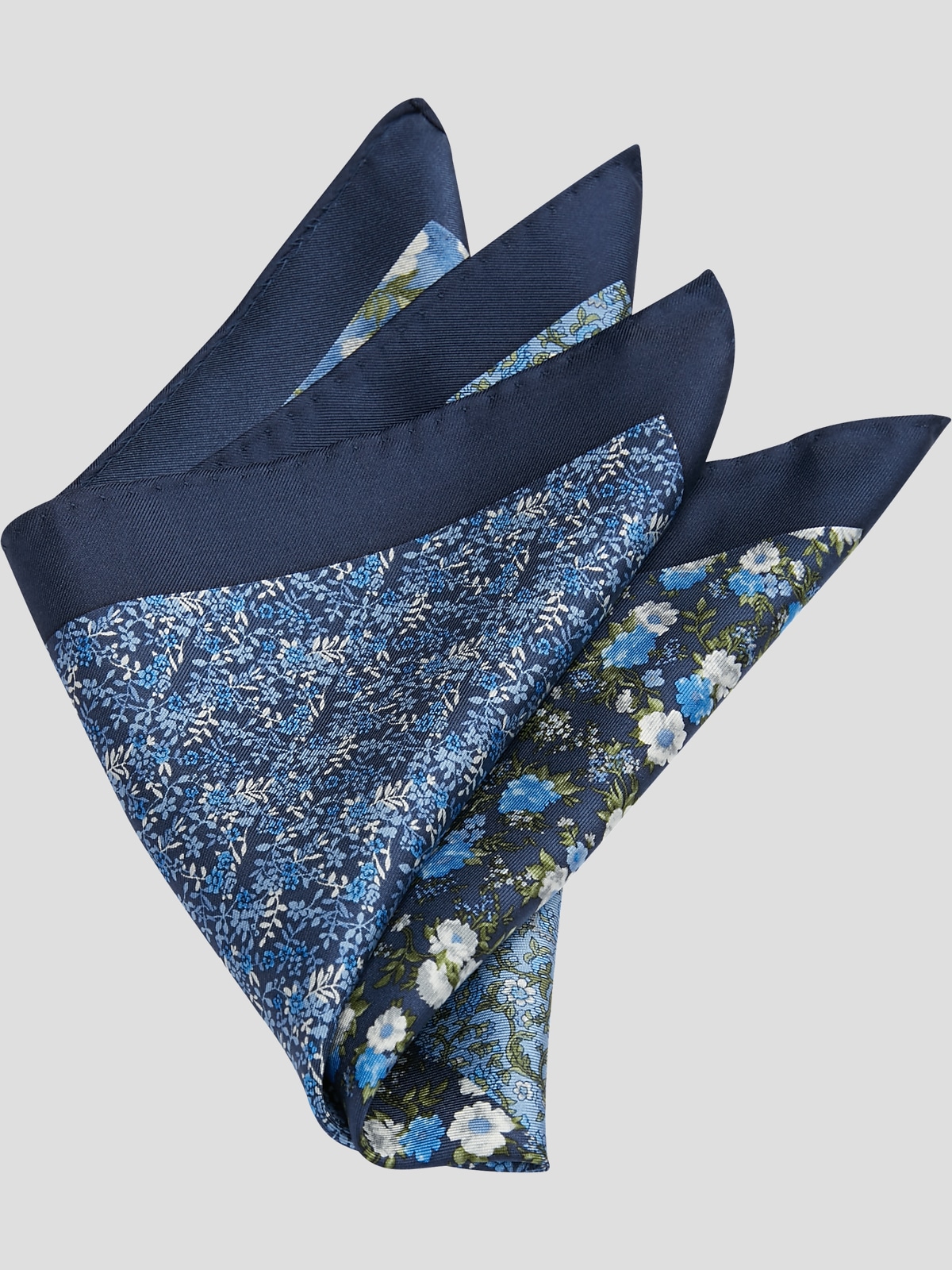 Joseph Abboud Multi Pattern Floral Pocket Square Pocket Squares Men's Wearhouse
