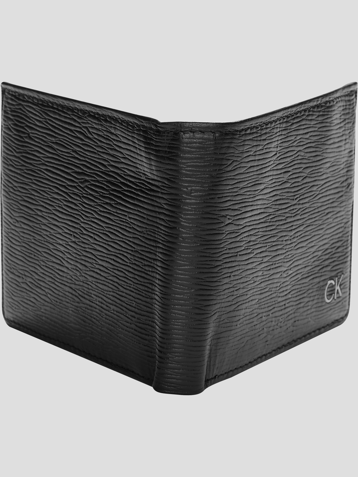 Calvin klein silver wallet sales