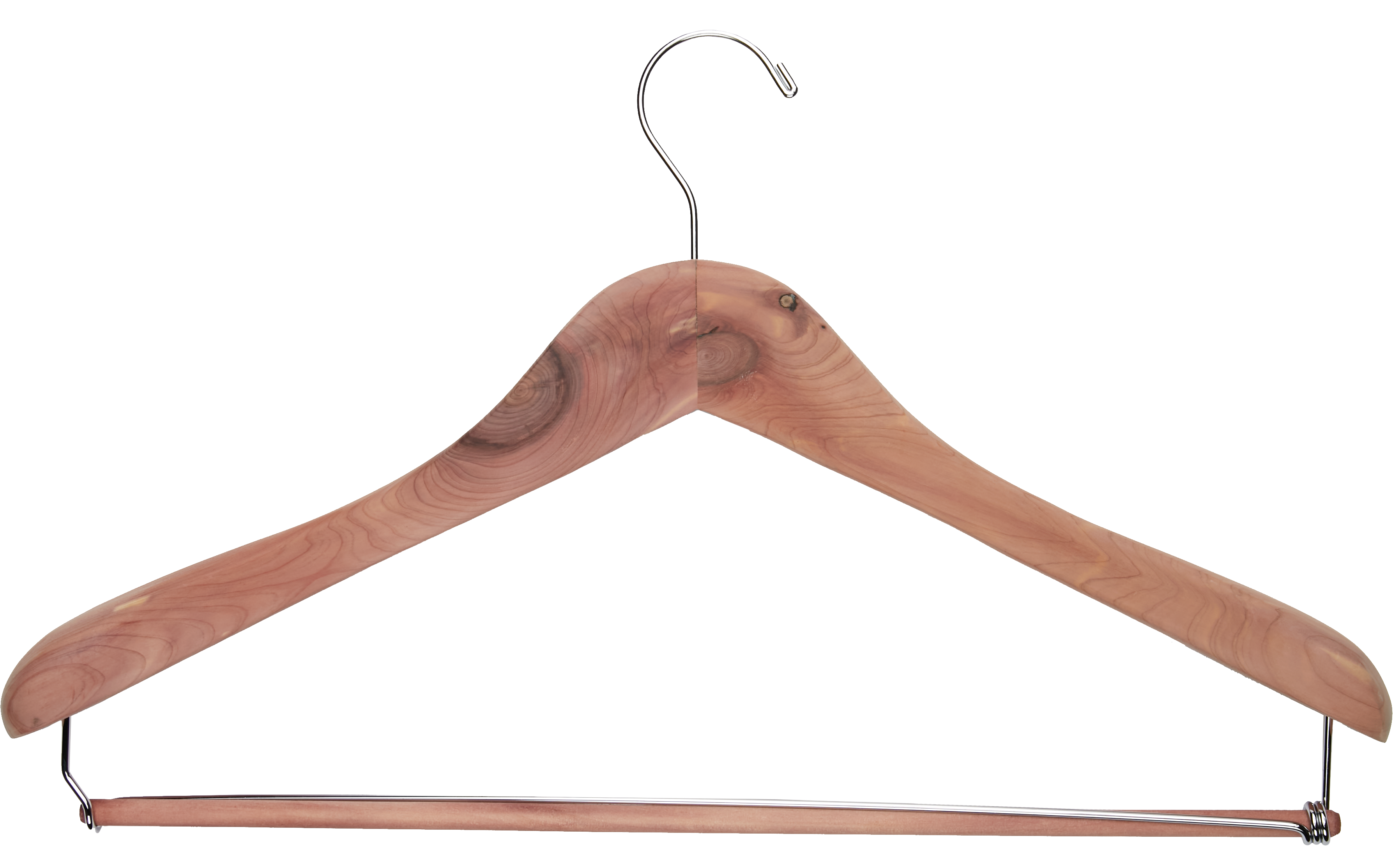 Cedarwood Hanger with Pant Bar