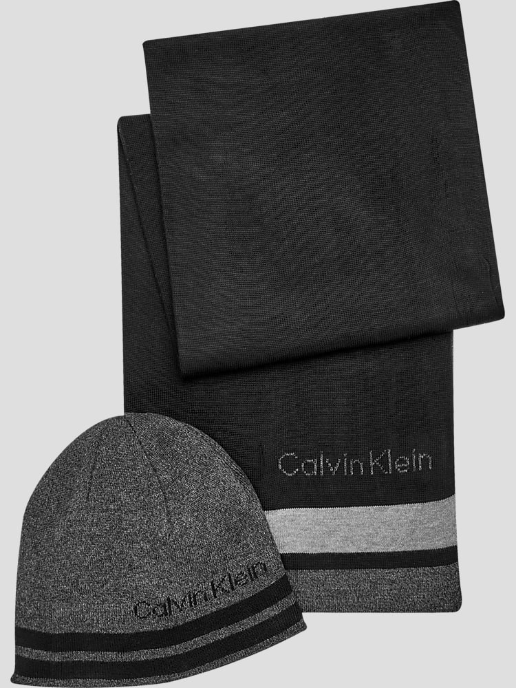 Calvin klein scarf set hot sale