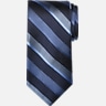 Awearness Kenneth Cole Narrow Diagonal Stripes Silk Tie