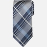 Awearness Kenneth Cole Narrow Plaid Silk Tie