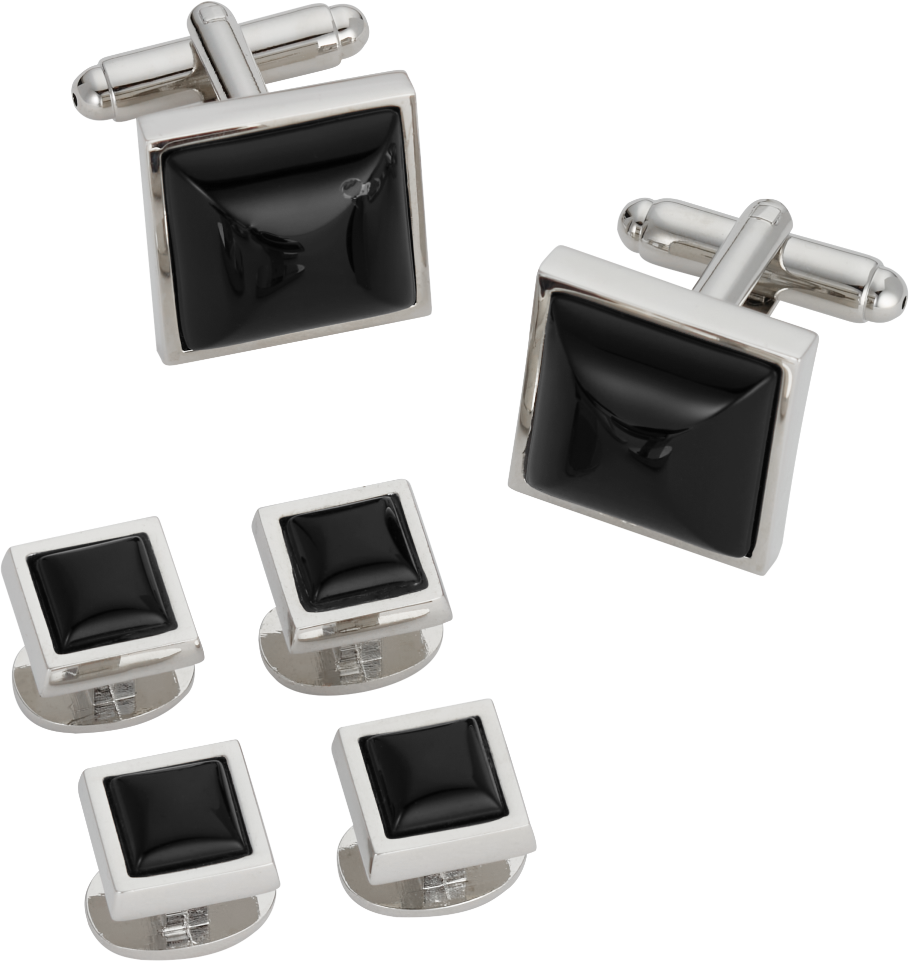Pronto Uomo Cufflink and Stud Set Cufflinks Men's Wearhouse
