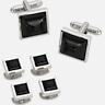 Pronto Uomo Square Cufflinks & Studs Set
