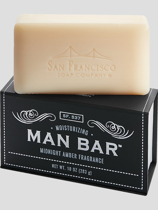 San Francisco Soap Co. Man Bar Moisturizing Midnight Amber Bar Soap