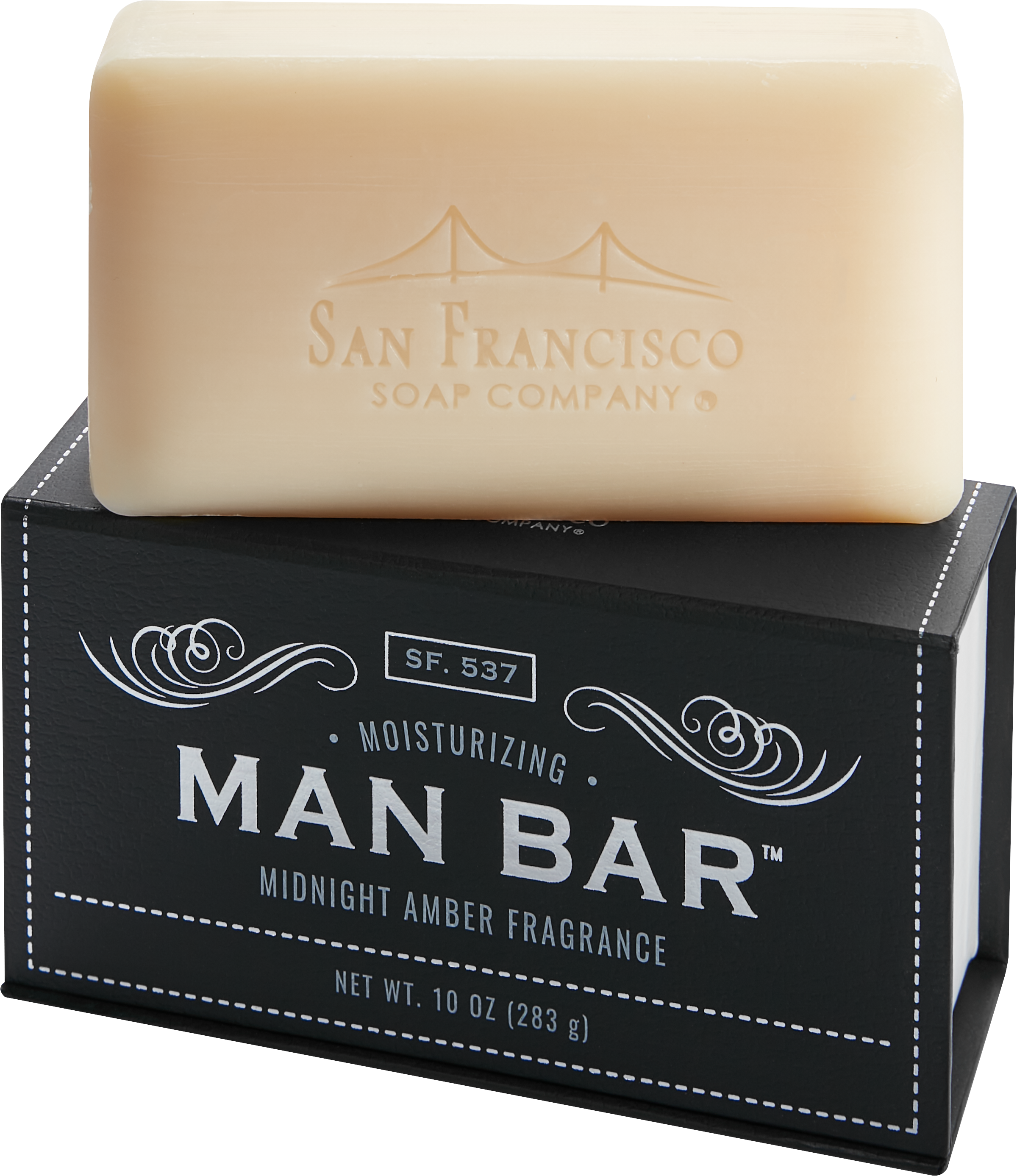 Man Bar Moisturizing Midnight Amber Soap