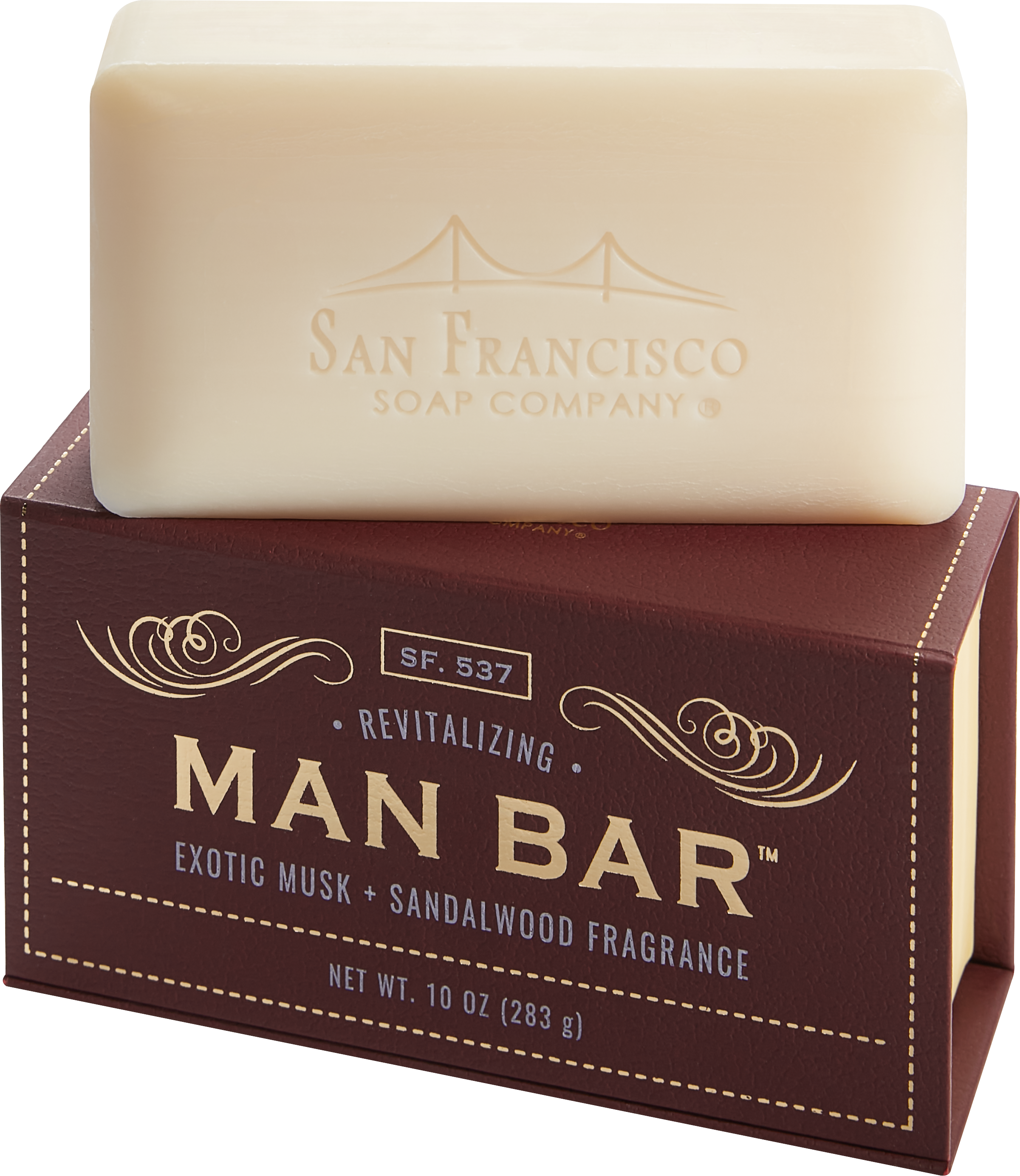Man Bar Revitalizing Exotic Musk Sandalwood Bar Soap