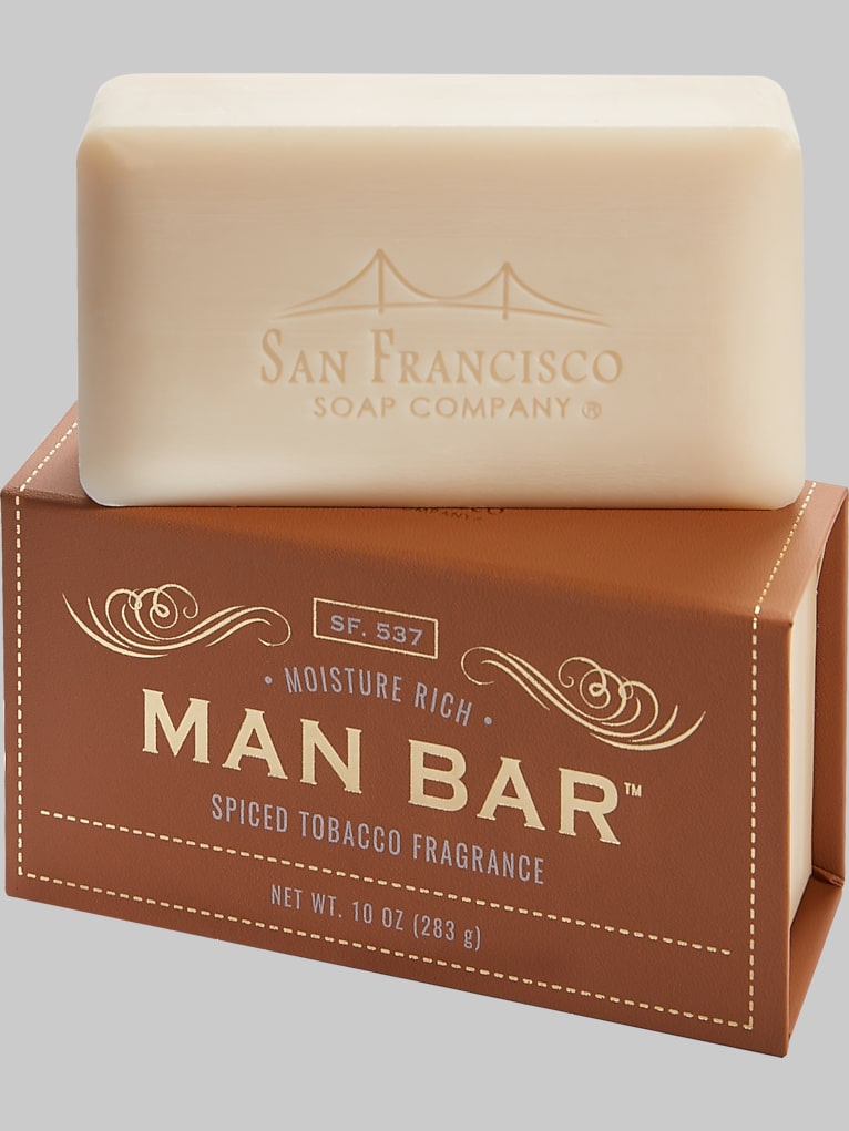 San Francisco Soap Co. Man Bar Moisture Rich Spiced Tobacco Bar Soap