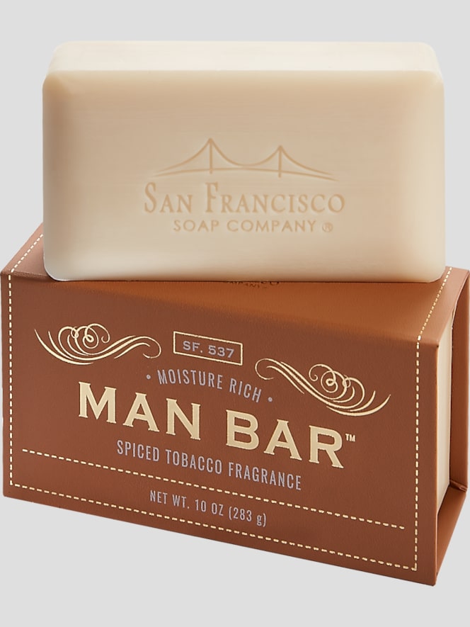 San Francisco Soap Co. Man Bar Moisture Rich Spiced Tobacco Bar Soap