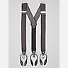 Joseph Abboud Bias Stripe Suspenders