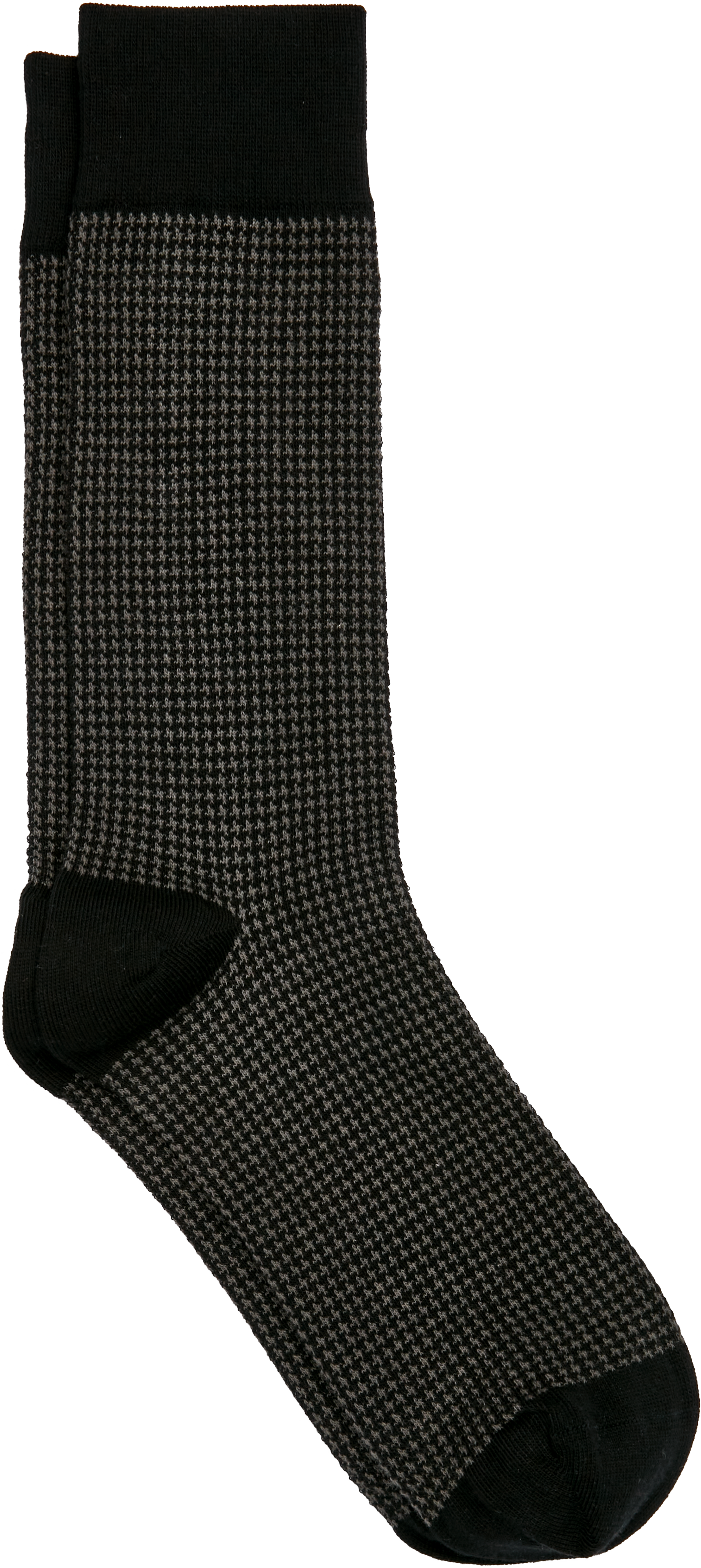 Houndstooth Dress Socks, 1-pair