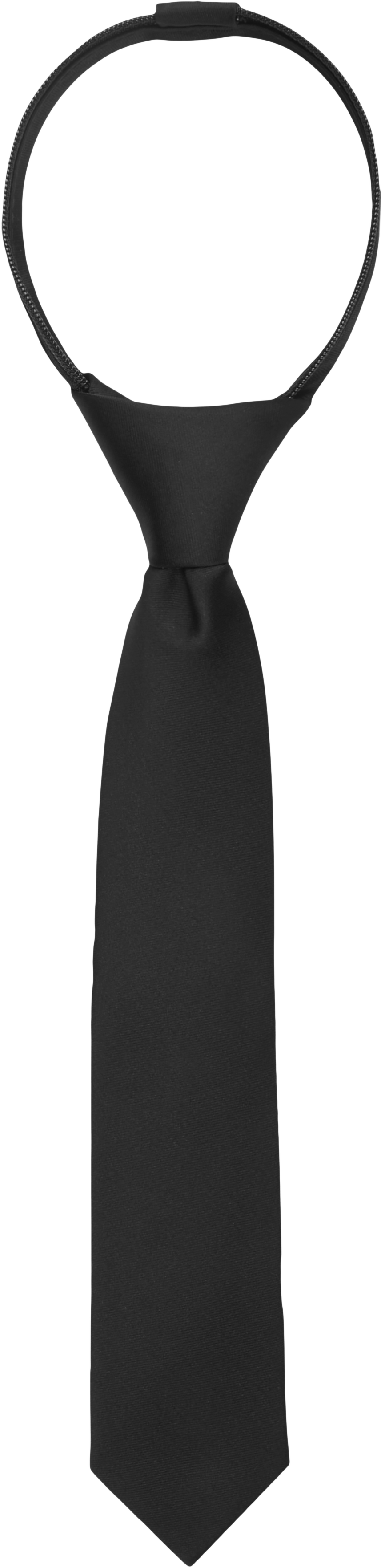 Boys 11-inch Formal Pre-Tied Zipper Tie