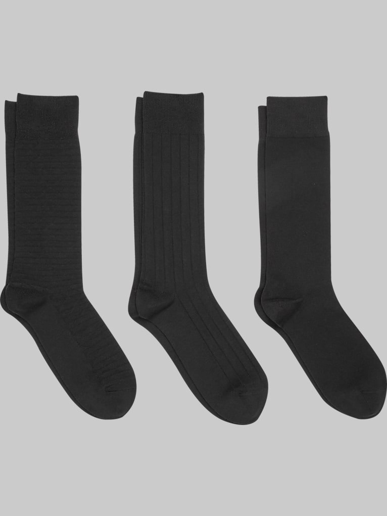 Joseph Abboud Solid Socks, 3-pack
