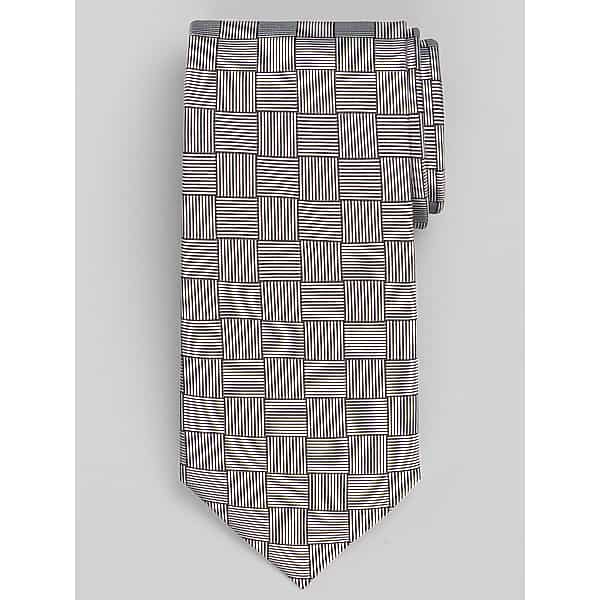 Awearness Kenneth Cole Men's Grid Tie Black - Size: One Size