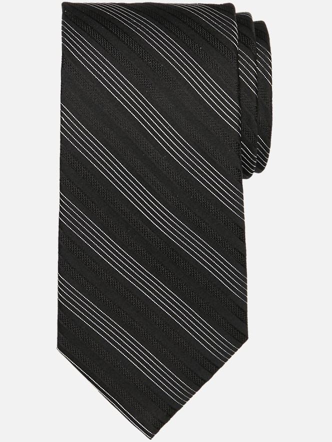 Pronto Uomo Narrow Tie Tonal Stripe | All Clearance $39.99| Men's Wearhouse