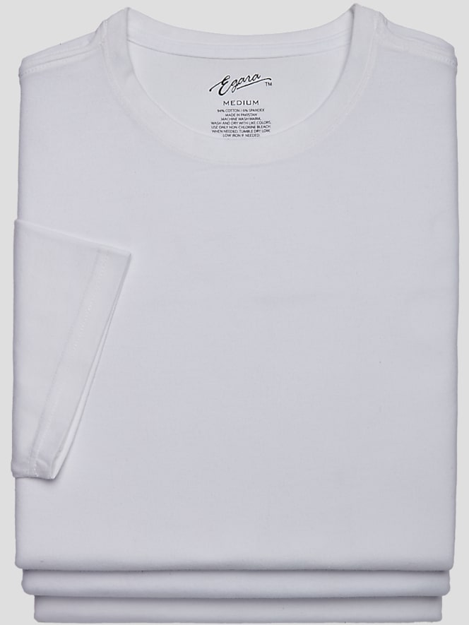 Egara Slim Fit Crewneck T-Shirt, 3-Pack