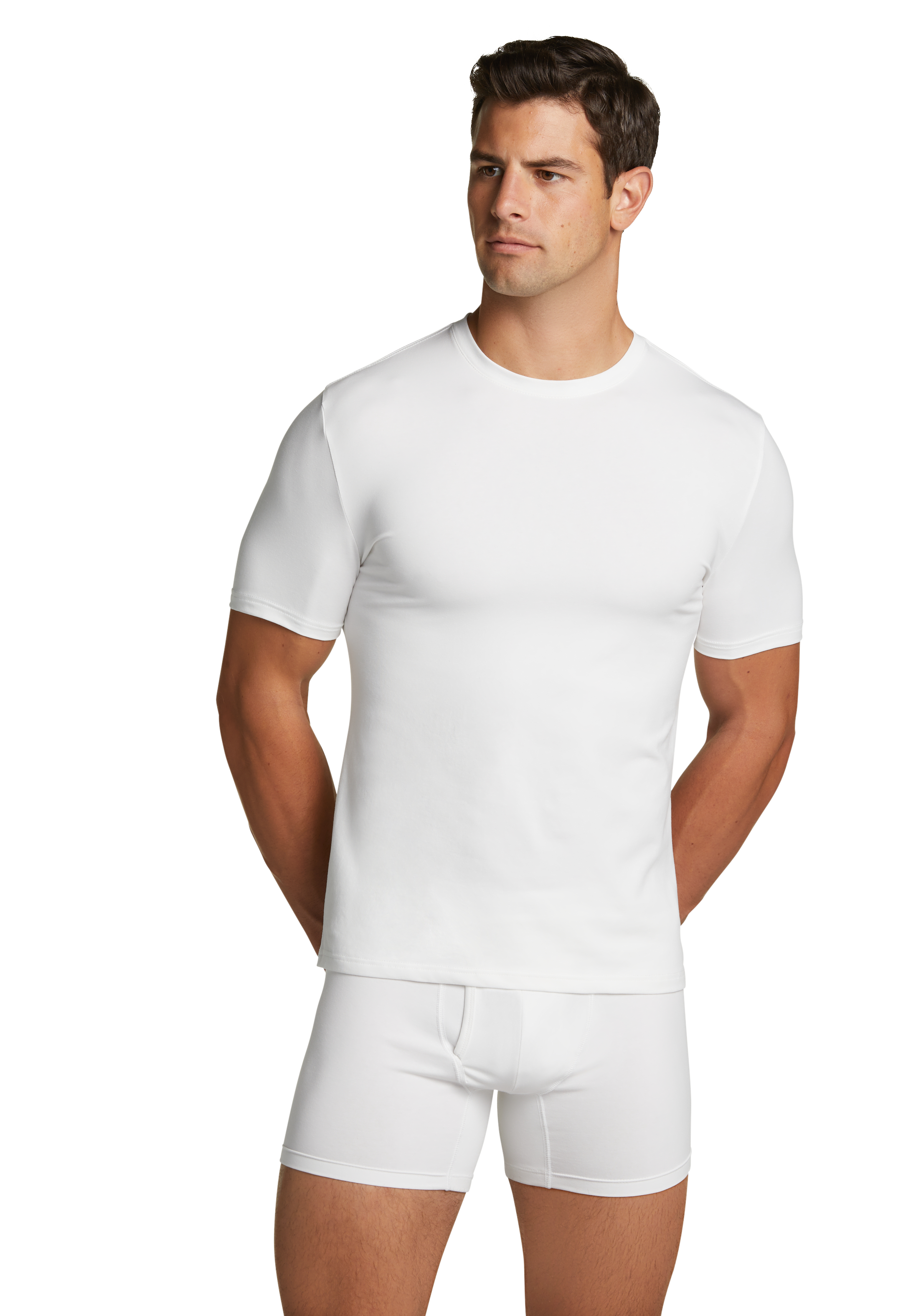 Slim Fit Crewneck T-Shirt, 3-Pack