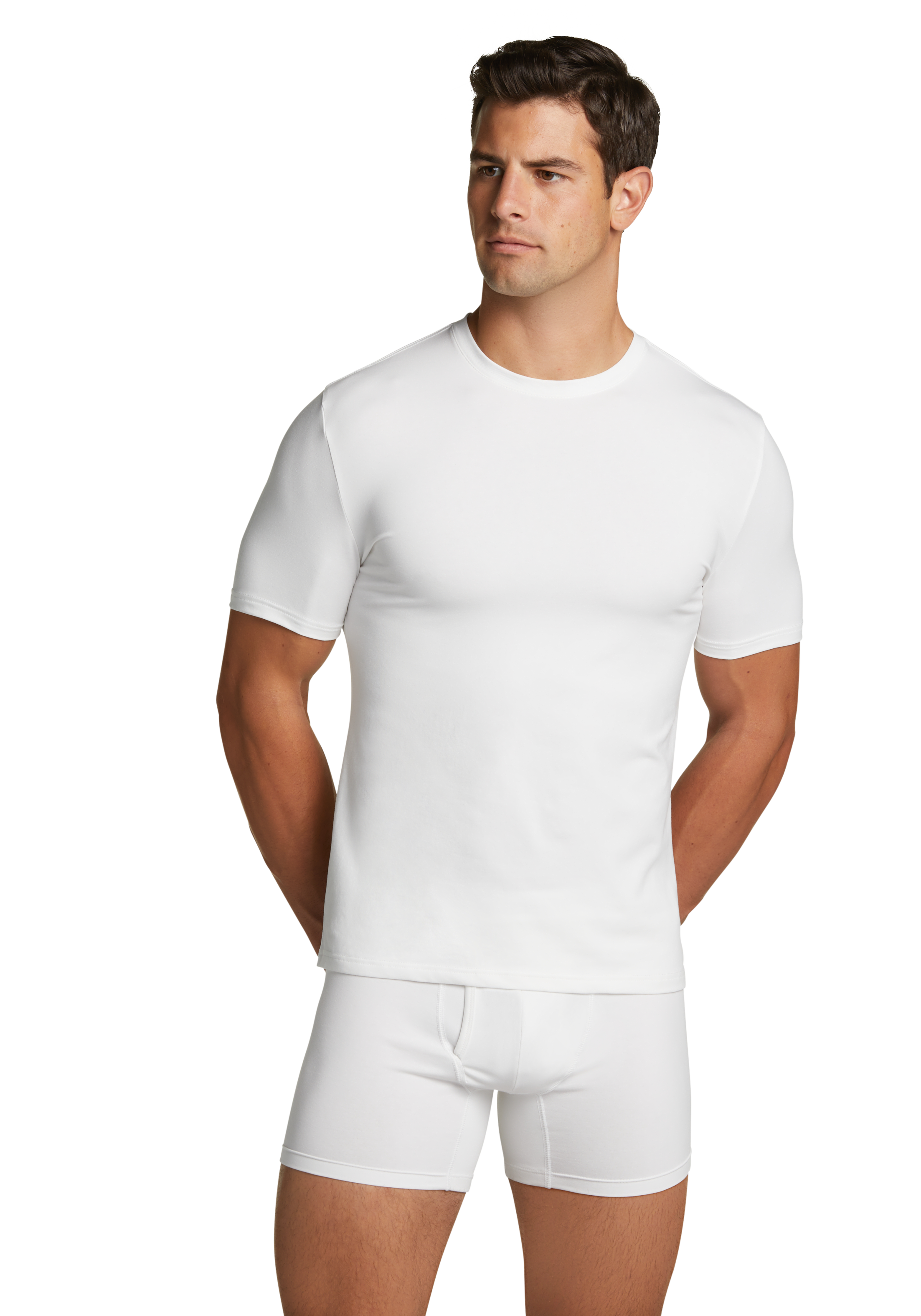 Slim Fit Crewneck T-Shirt, 3-Pack