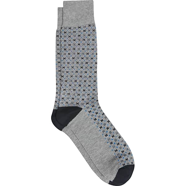 Pronto Uomo Men's Socks Lt Gray - Size: One Size - Only Available at Men's Wearhouse