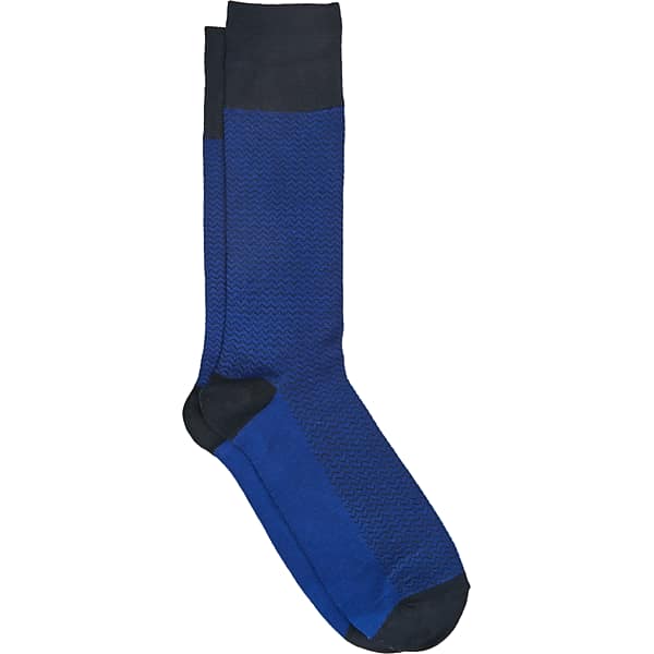 Pronto Uomo Men's Socks Blue - Size: One Size - Only Available at Men's Wearhouse