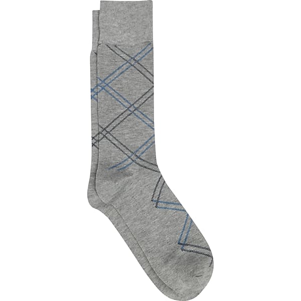 Pronto Uomo Men's Socks Lt Gray - Size: One Size - Only Available at Men's Wearhouse