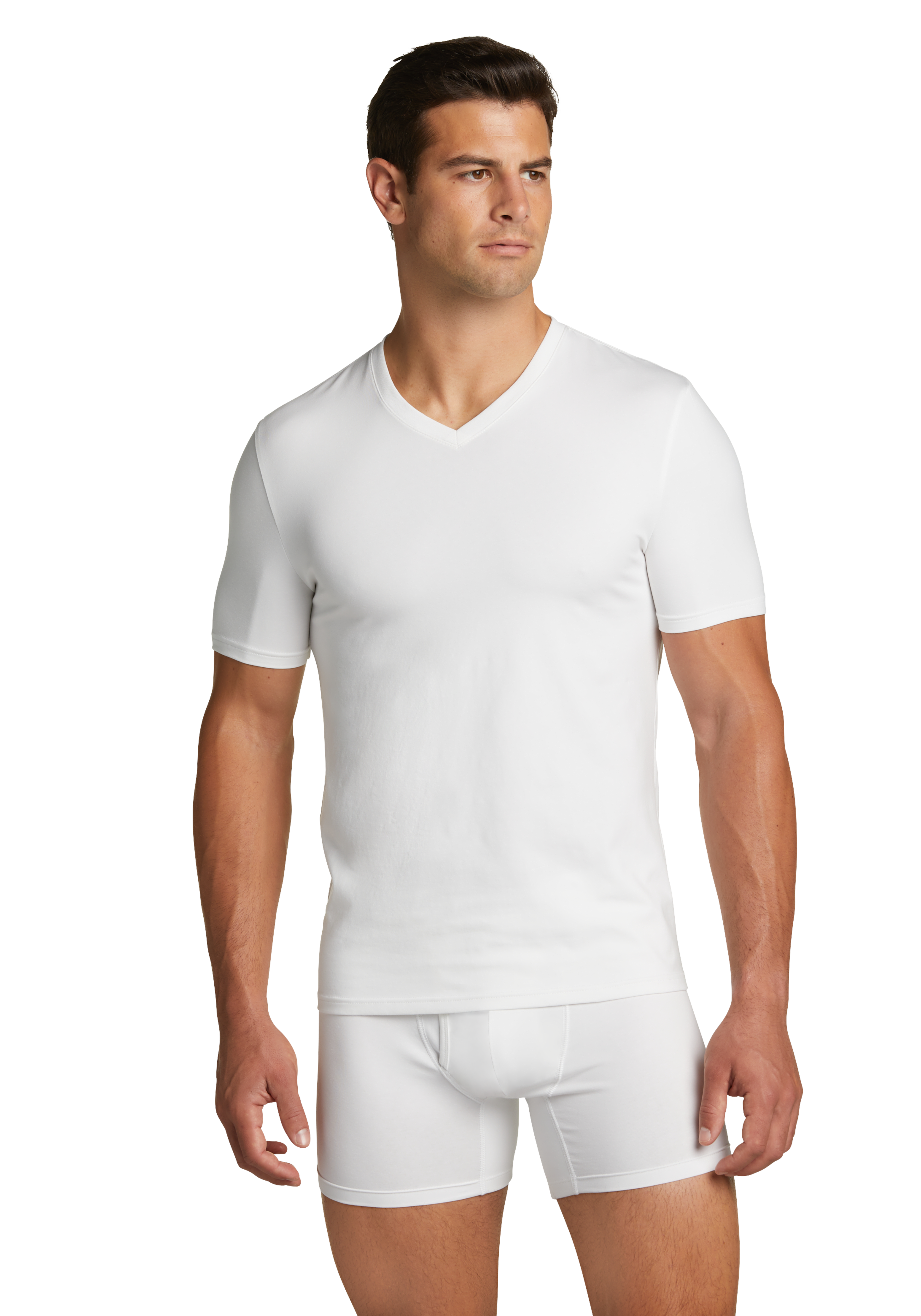 Slim Fit V-Neck T-Shirt, 3-Pack