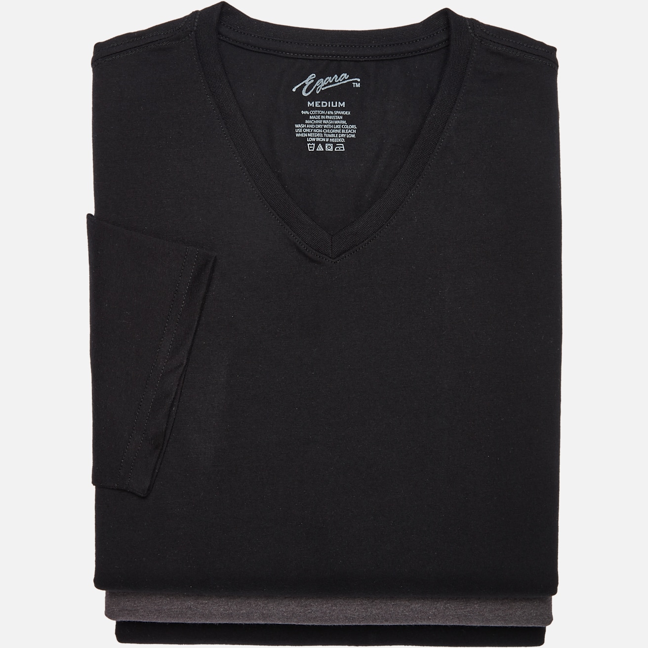 Egara Slim Fit V-Neck T-Shirt, 3-Pack, All Sale