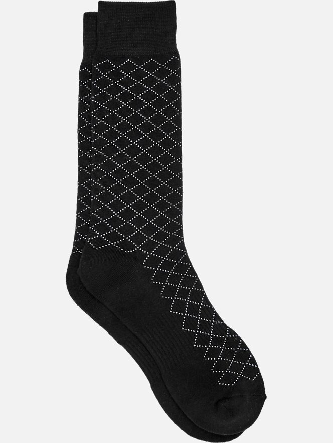 Joseph Abboud Riley Check Socks | All Sale| Men's Wearhouse