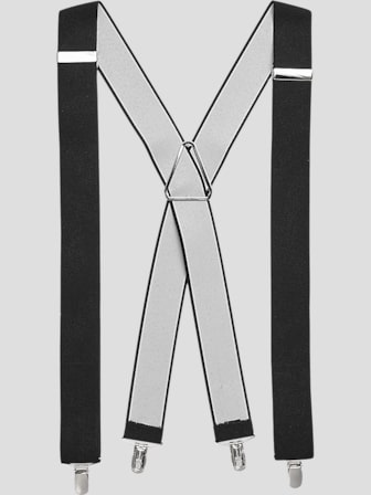 Adjustable Solid Clip Suspenders