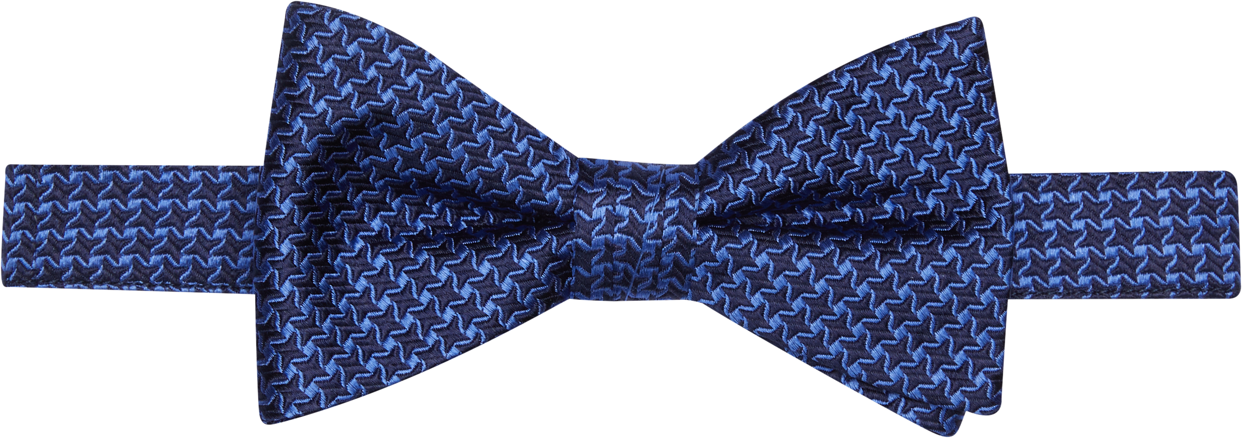 Houndstooth Pre-Tied Bow Tie