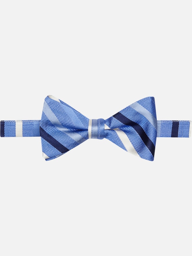 Pronto Uomo Pre-Tied Stripe Bow Tie | Bow Ties | Men's Wearhouse