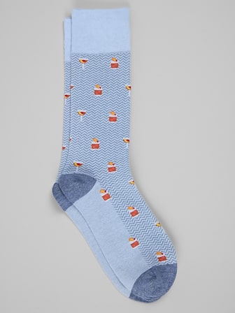 how to dress for a broadway show Glassworks London Mint Green Yellow And White Ditsy Daisy Socks