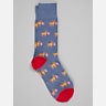 Egara USA Dog Flag Socks, 1-Pair