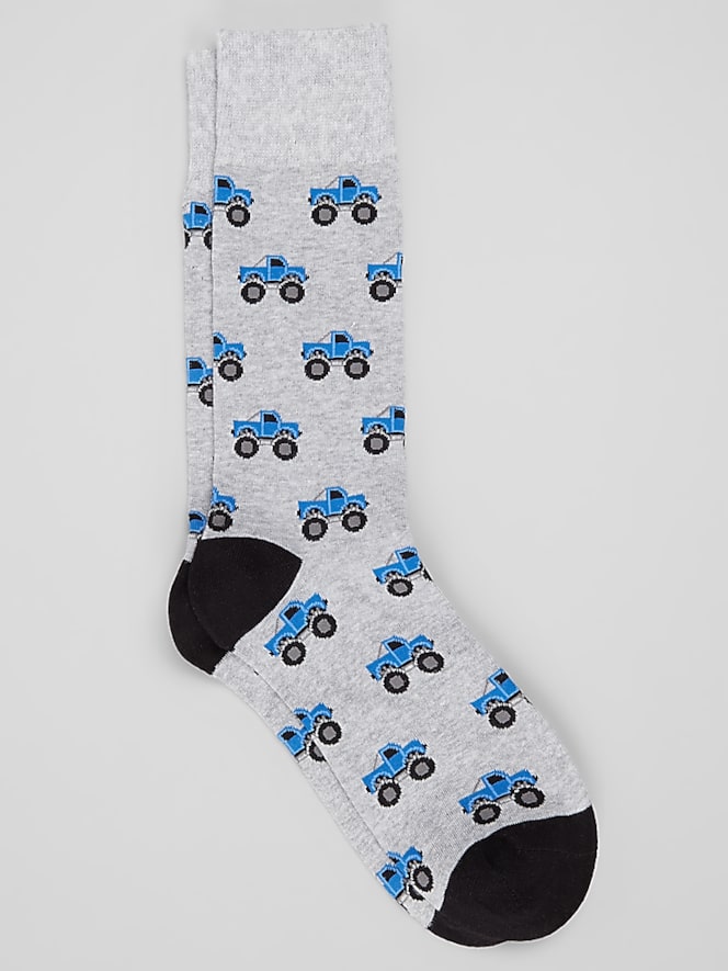 Egara Monster Truck Socks, 1-Pair