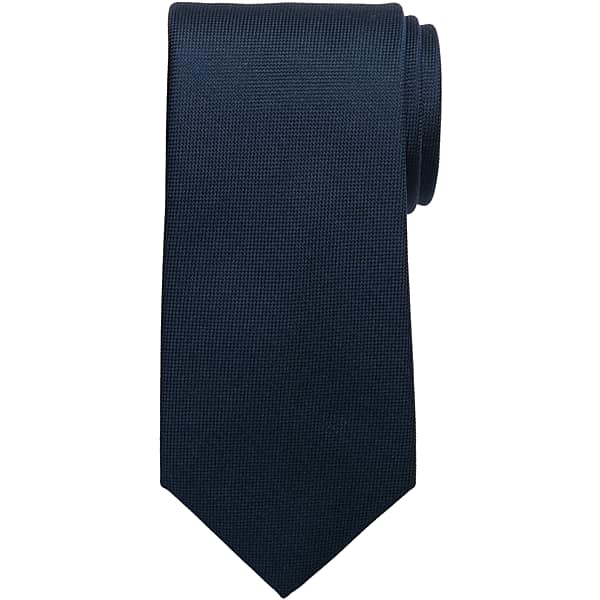 Calvin Klein Men's Solid Tie Navy - Size: One Size TMW8YE480001