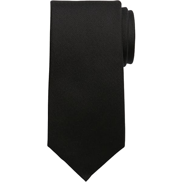 Calvin Klein Men's Solid Tie Black - Size: One Size TMW8YE480002