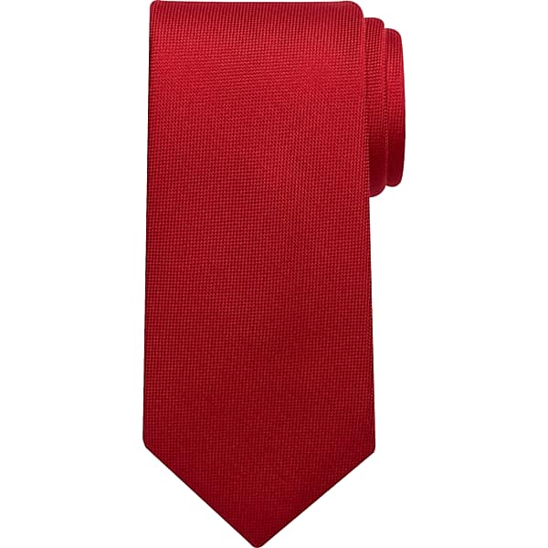 Calvin Klein Men's Solid Tie Red - Size: One Size TMW8YE480015