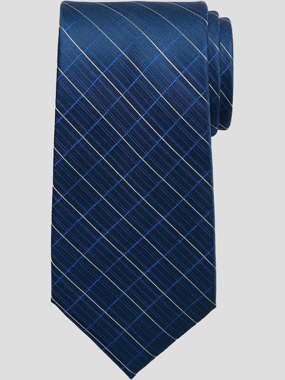 Calvin Klein Windowpane Narrow Tie | All Clearance $39.99| Men's Wearhouse