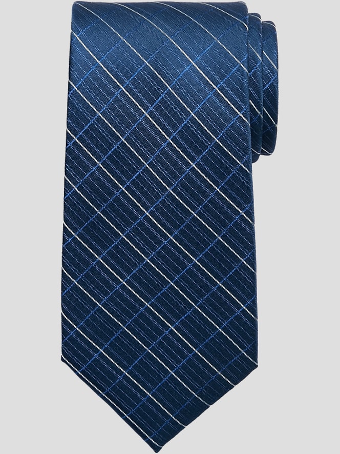 Calvin Klein Windowpane Narrow Tie