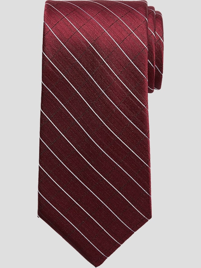 Calvin Klein Windowpane Narrow Tie