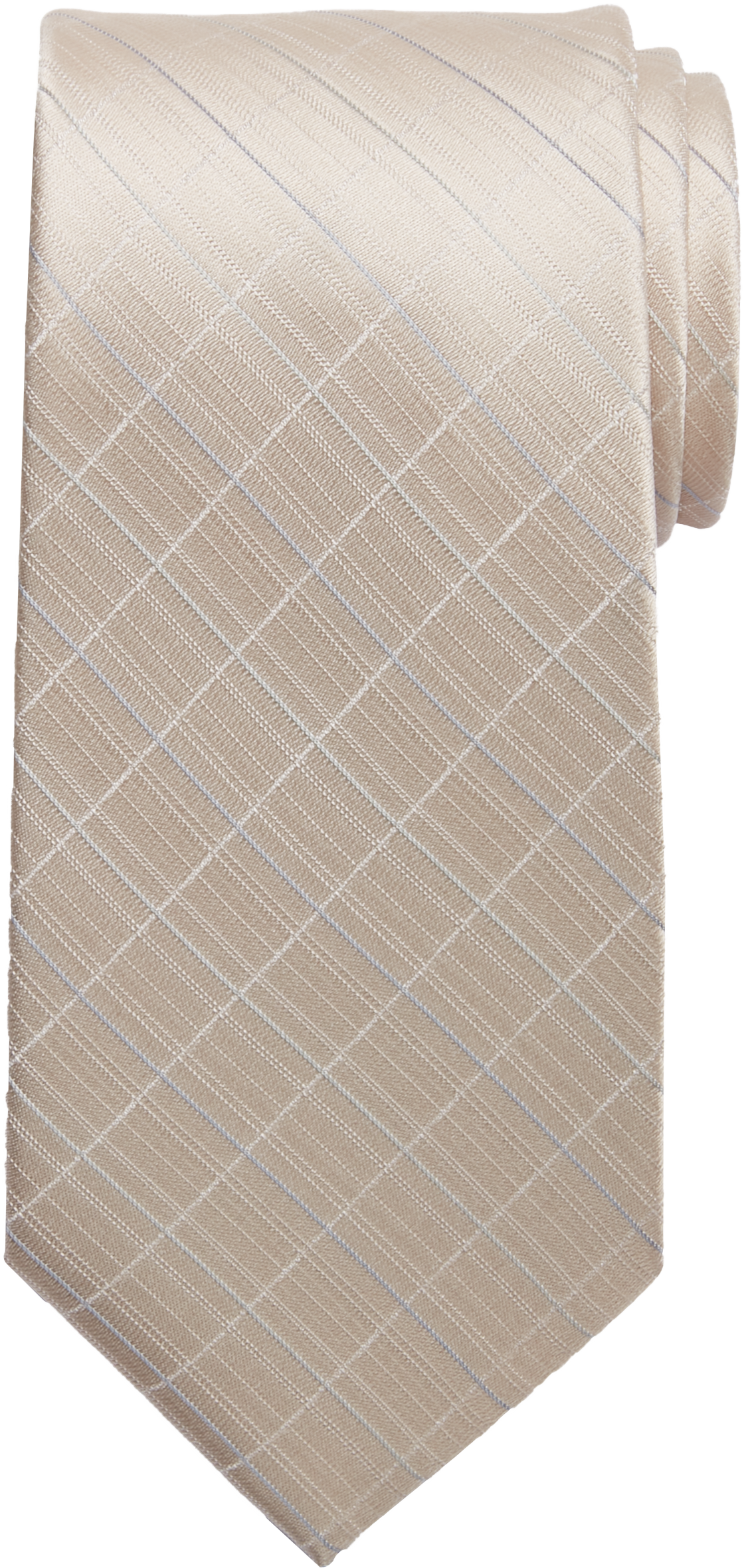 Windowpane Narrow Tie