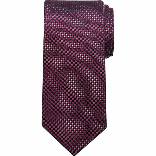 Calvin Klein Men's Micro Dot Narrow Tie Purple - Size: One Size TMW8YEA80055