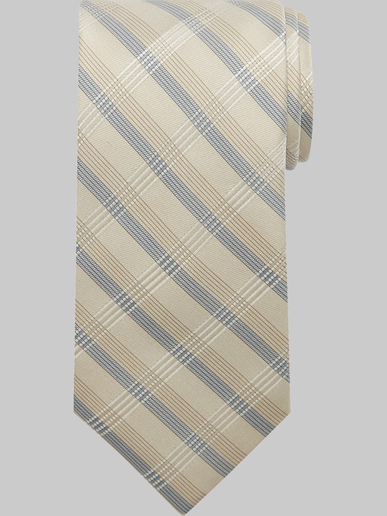 Calvin Klein Plaid Narrow Tie