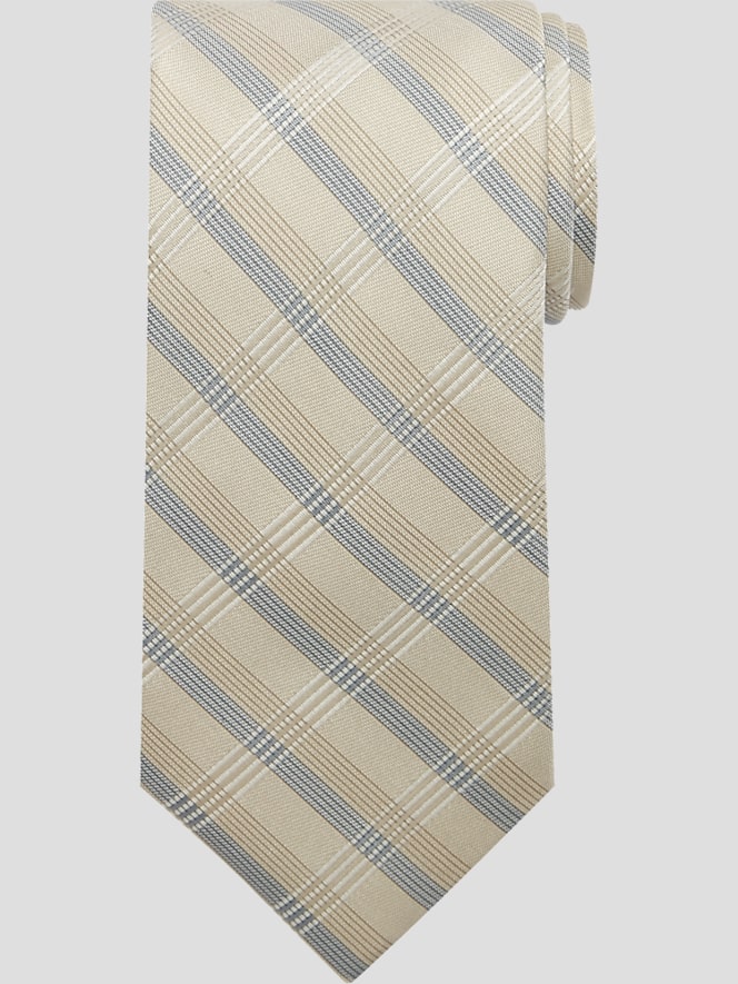Calvin Klein Plaid Narrow Tie
