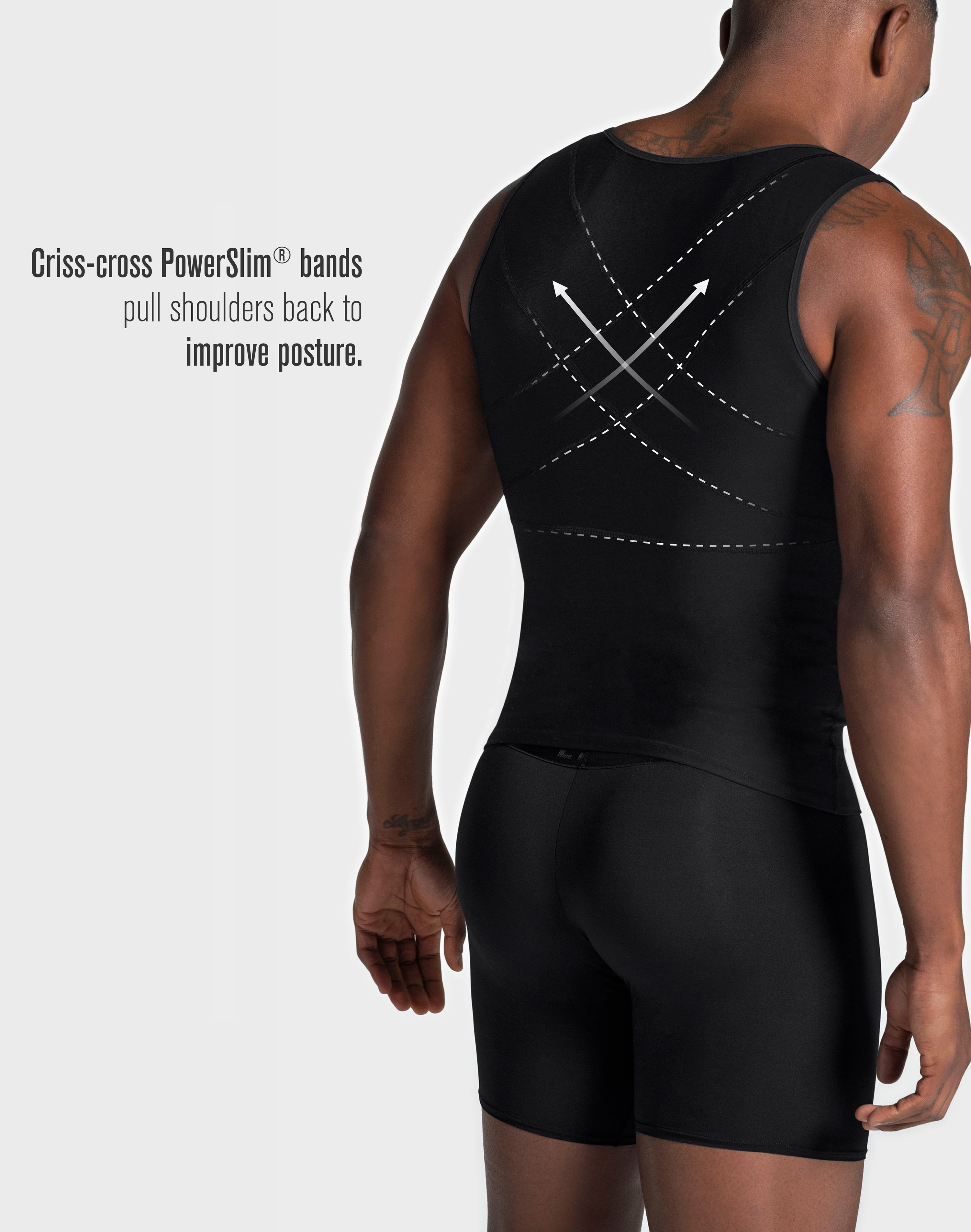 Body Shaper Vest with Back Support