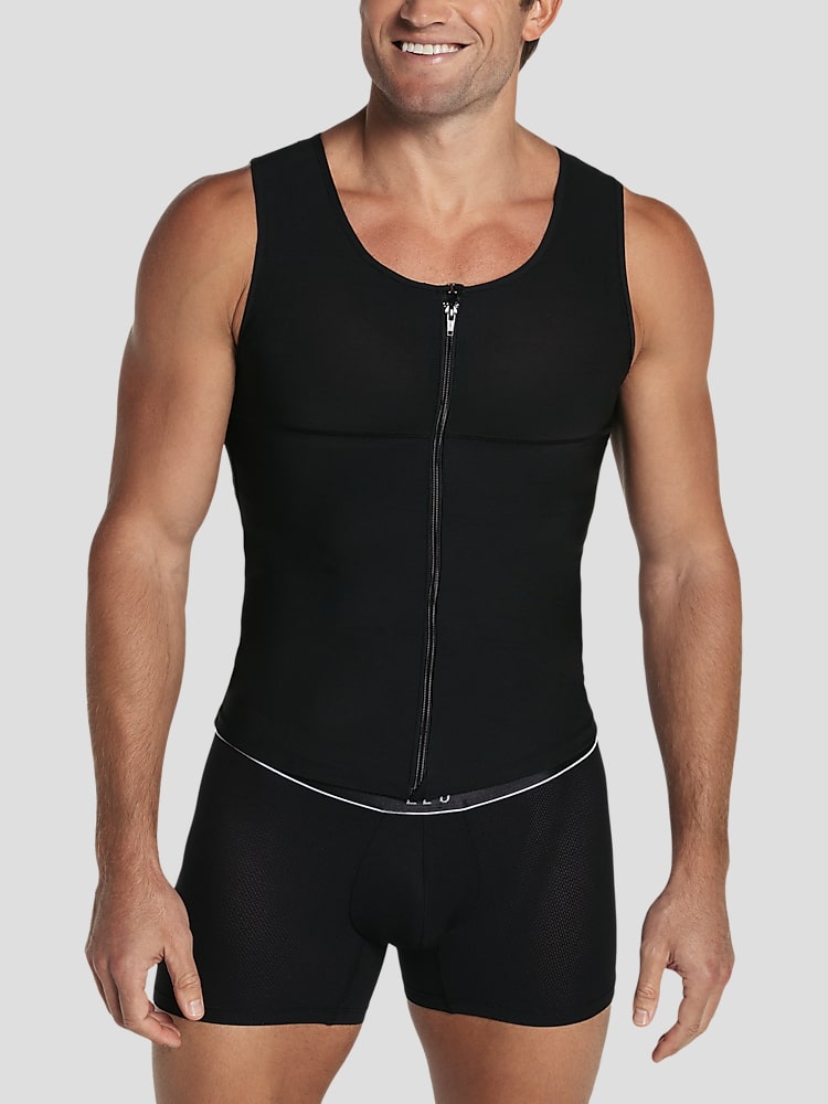 Mens vest body shaper top