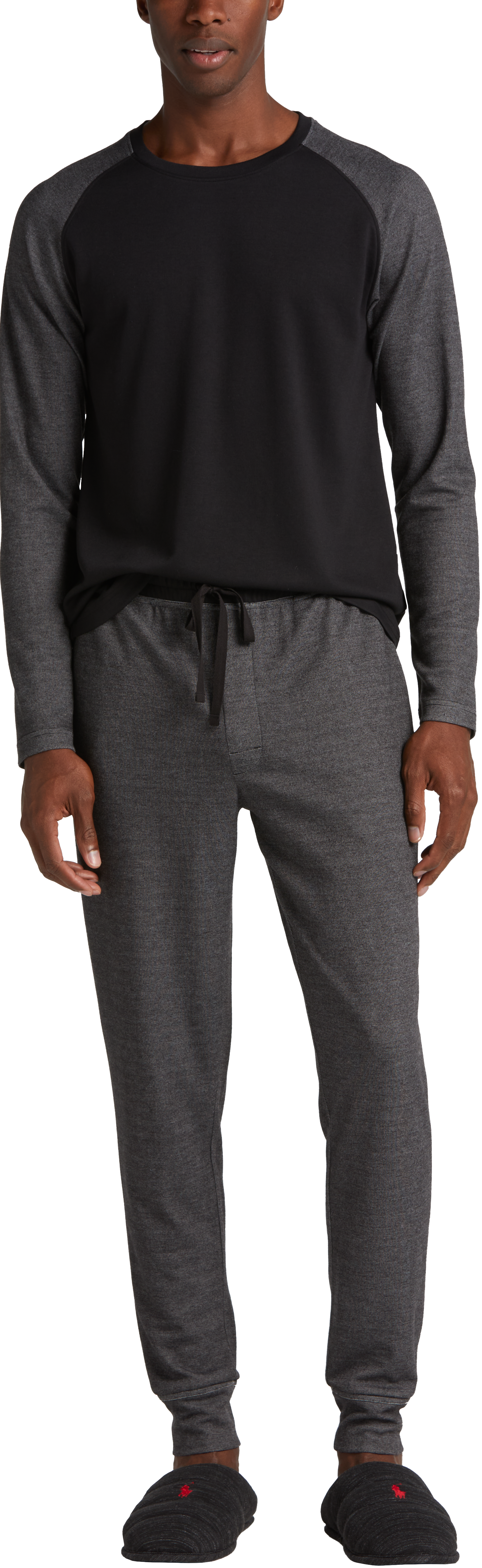 Pronto Uomo Relaxed Fit Top And Pants Pajama Set, Men's